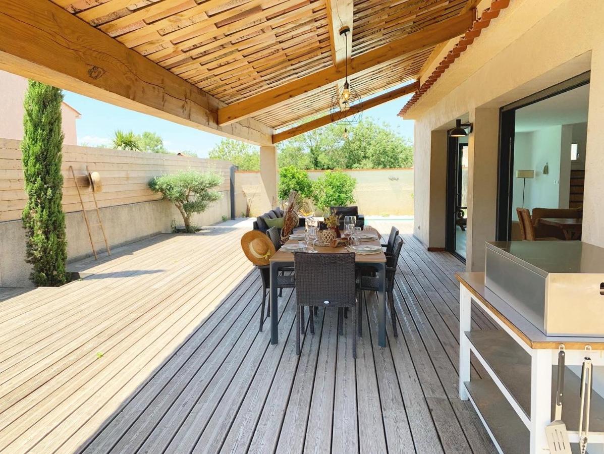 Le Petit Bali Spacieuse Villa Pour 8 Avec Piscine แซงต์-ซีเปรียง ภายนอก รูปภาพ