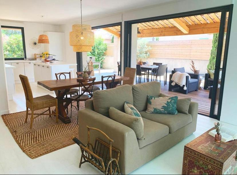 Le Petit Bali Spacieuse Villa Pour 8 Avec Piscine แซงต์-ซีเปรียง ภายนอก รูปภาพ