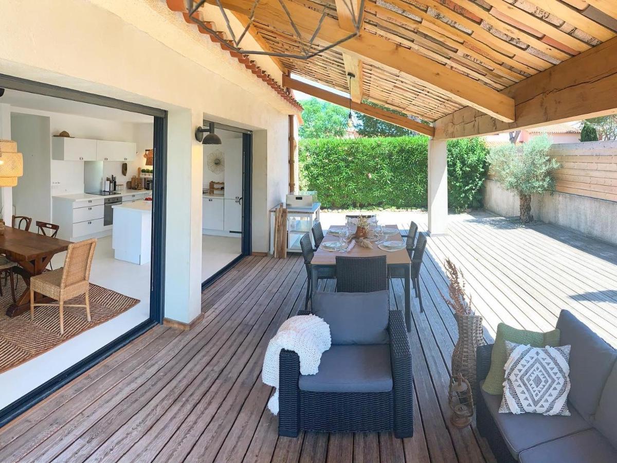 Le Petit Bali Spacieuse Villa Pour 8 Avec Piscine แซงต์-ซีเปรียง ภายนอก รูปภาพ