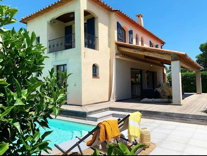 Le Petit Bali Spacieuse Villa Pour 8 Avec Piscine แซงต์-ซีเปรียง ภายนอก รูปภาพ